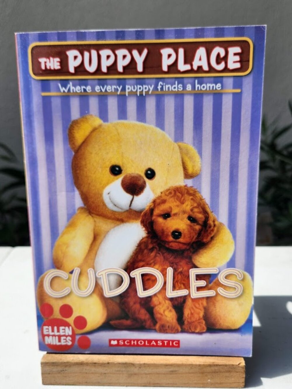 Cuddles Paperback Book The Puppy Place #52 52 Fiction Literature Novel by Ellen
